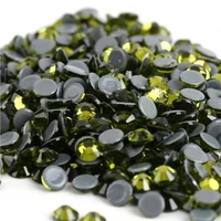 olive greenall size crystal ab hot diamonds glass frosted hot diamonds for nail art and fabric decoration