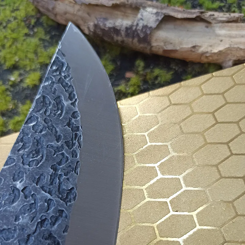 

Diamond Sharpening Stone 400# 1000# Knife Sharpener Ultra-thin Honeycomb Surface Whetstone Tool Double side grindstone