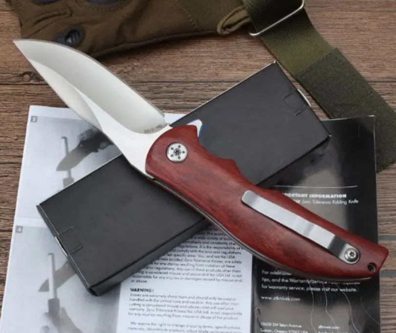 Нож ZT 0606 ZT0606 3 цвета складное лезвие Ручка G10 шариковый подшипник карманный