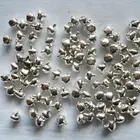 50 шт.лот. Оптовая продажа, 8 мм, Серебряные Колокольчики, украшения для рукоделия, Рождественское украшение, ремесла, браслеты, OEM