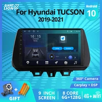 2din android10 0 car radio for hyundai tucson 2019 2020 2021 stereo receiver gps navigation auto radio car multimedia player igo