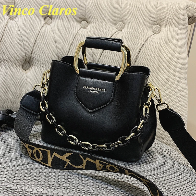 

Metal Handle Small Tote PU Leather Shoulder Crossbody Bags Classic Purses and Handbag Large Capacity Messenger Bag Sac Fashion