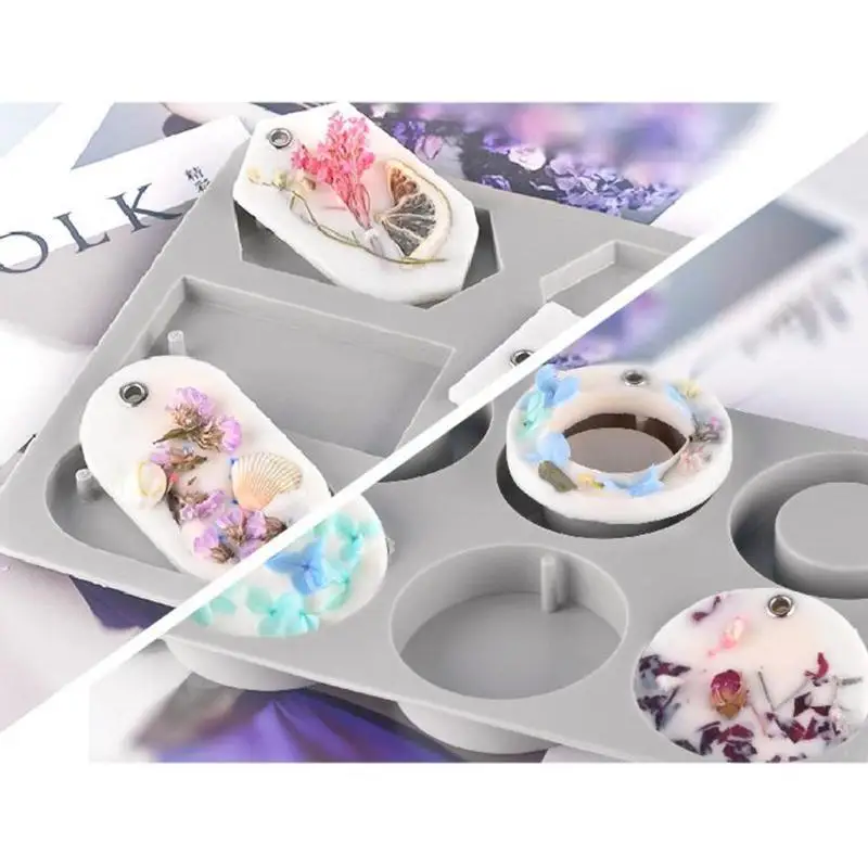 2019 DIY Silicone Candles Aromatherapy Wax Mould Cerative Soap Flowers Mold Clay Crafts Ornaments | Дом и сад