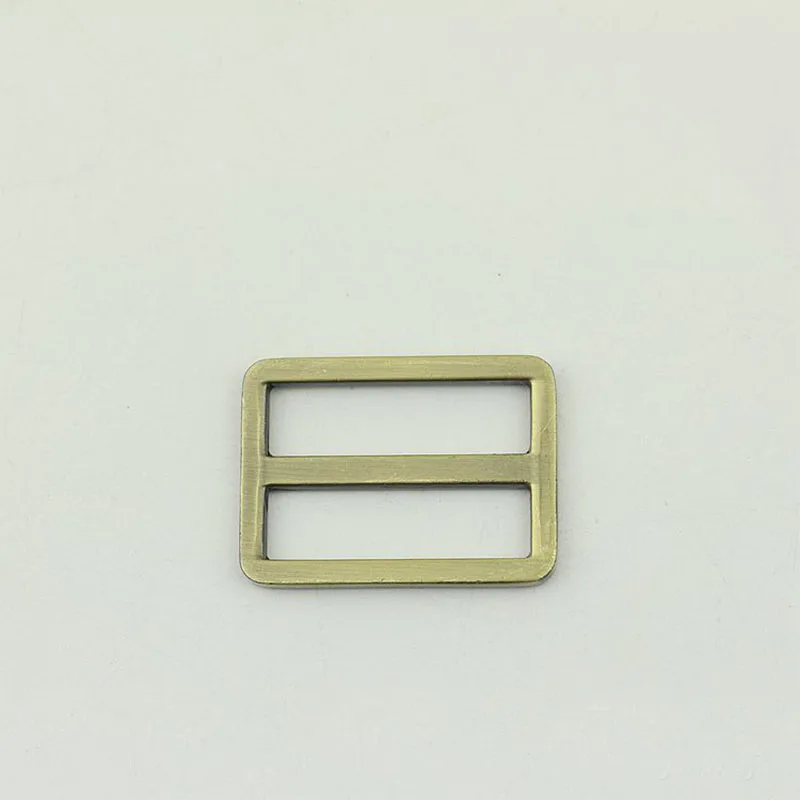 30pc 32mm Bag Strap Webbing Adjust Slide Buckles Metal Tri-Gilde Hook Clasp DIY Clothes Belt Square Ring Slider Bags Accessories