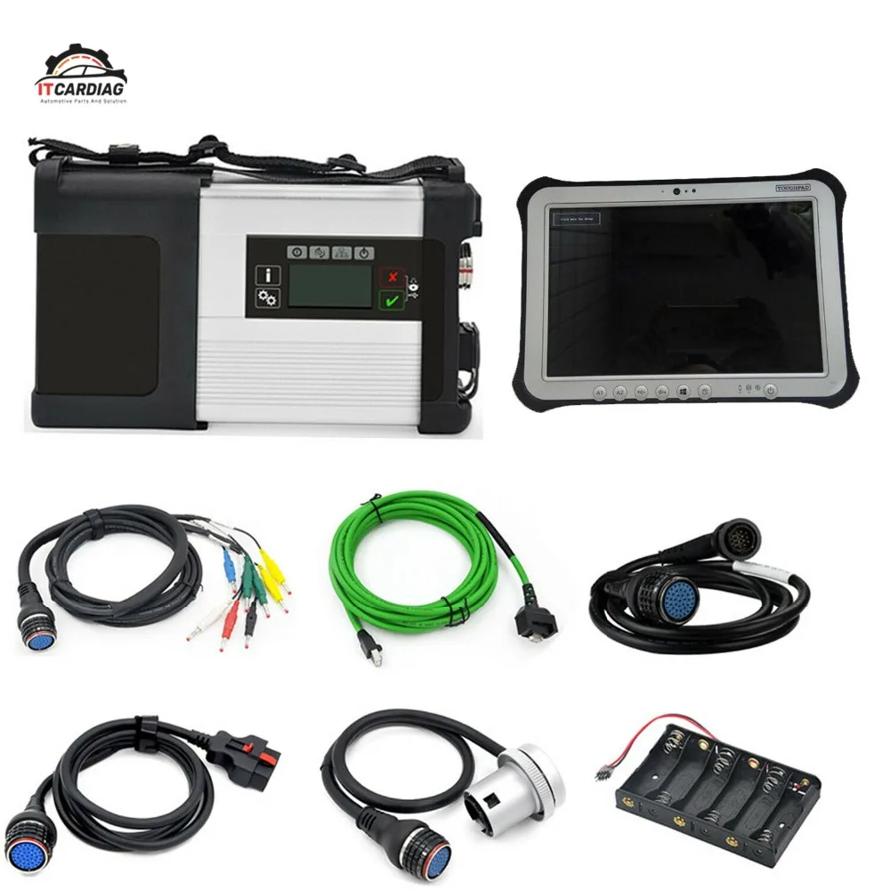 

MB Star SD Connect C5 2019.12 XENTRY Diagnostic WIFI for Benz Multi-Language With Pana-sonic FZ-G1 Toughpad Military Tablet SSD