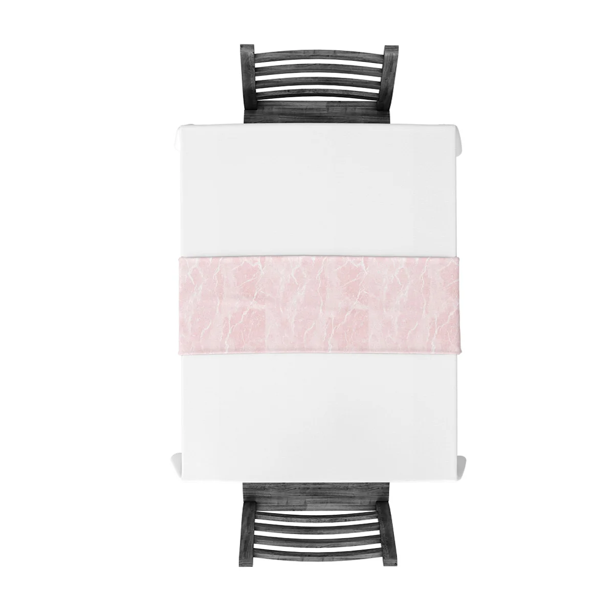 Настольная дорожка с розовым мраморным узором приспособление для стола