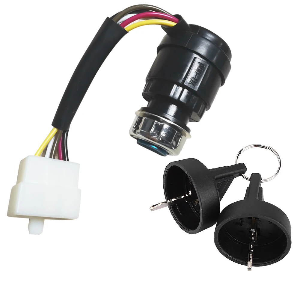 

5-контактный переключатель зажигания с 5 проводами, стартовый замок для большинства мотоциклов 50-250 куб. См, багги, карт, квадроциклов