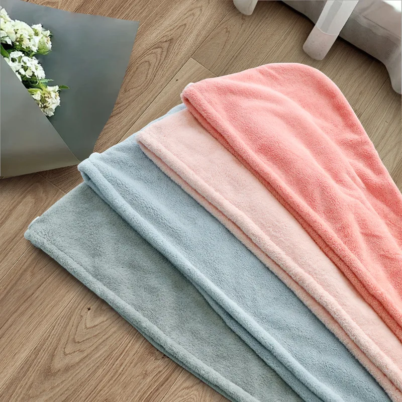 Микроволокно после душа для сушки волос Головные уборы Обёрточная бумага женщин