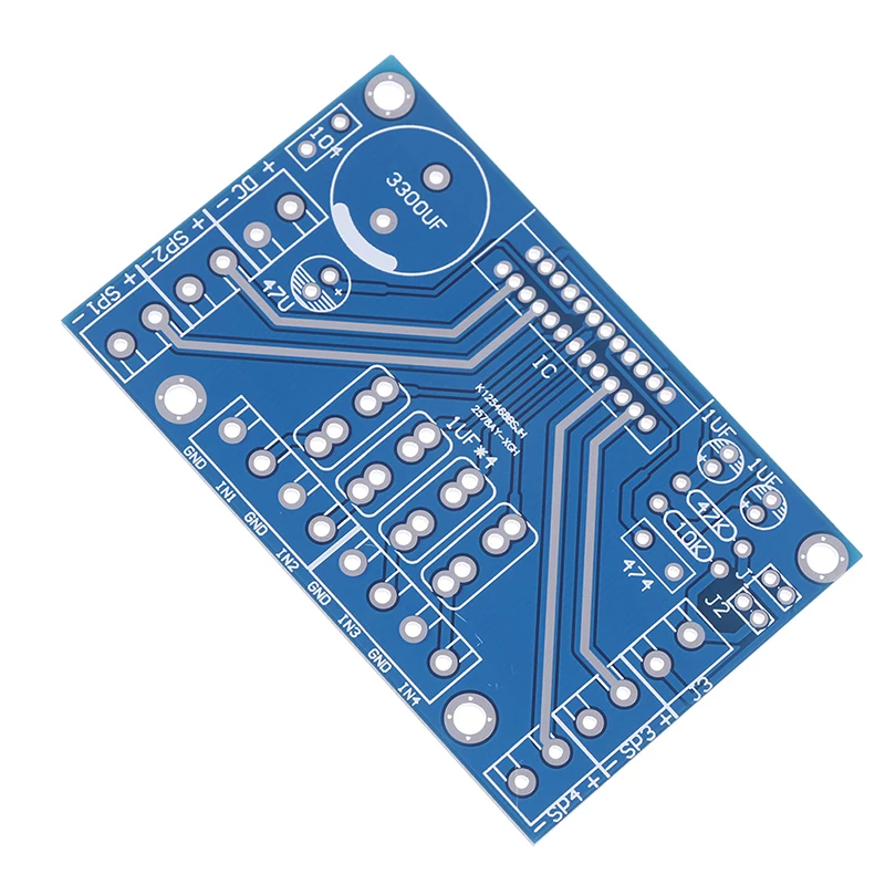 Power Amplifiers TDA7388 Four Channel 4x41W Audio DC 12V BTL PC Car AMP PCB empty board part compatible 7850 Electronic | Инструменты