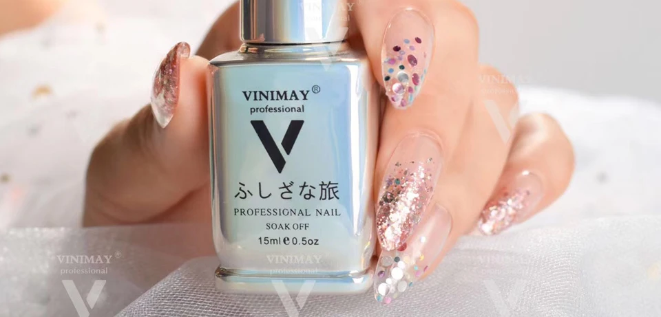 VINIMAY, 18 цветов, блестящий Гель-лак для ногтей, УФ-лак для ногтей, Гель-лак для ногтей, праймер для ногтей, гель для ногтей