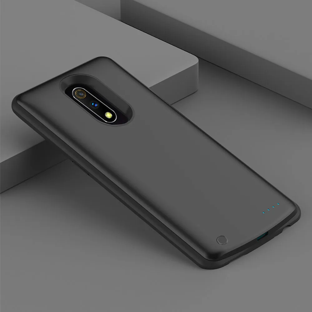 For Oppo Realme X 6500mAh Battery Charger Case Extended Backup Power Anti-Scratch Shockproof Protective Cover Back | Мобильные
