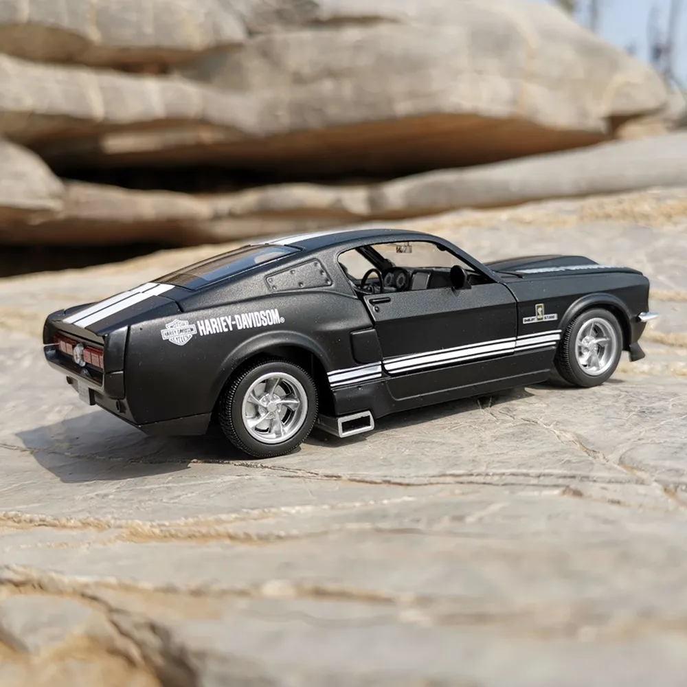 Изысканный 1:32 Mustang классический GT спортивный автомобиль модель из сплава