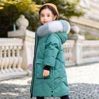parka for girls winter 2021 new children down padded jacket of children kid clothes coveralls kids hooded warm outerwear 8 year