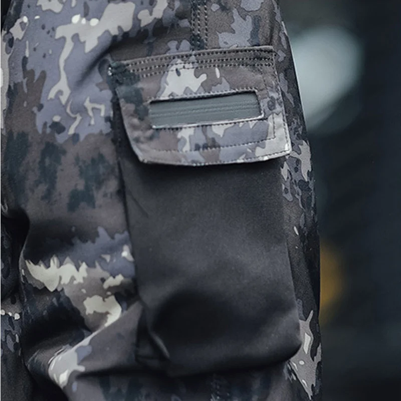 Winter Jacket Men Fashion Camouflage Style Thick Warm Parkas Fur White Duck Down Coats Casual Man Waterproof Down Jackets