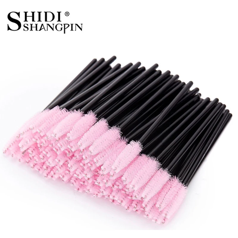 Горячие 1000 шт одноразовые щеточки с тушью для ресниц палочки Аппликатор гребень