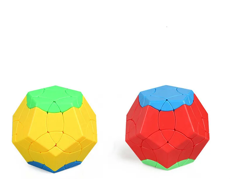 ShengShou 3 цвета скоростной кубик Megaminx без наклеек Магический оригинальный