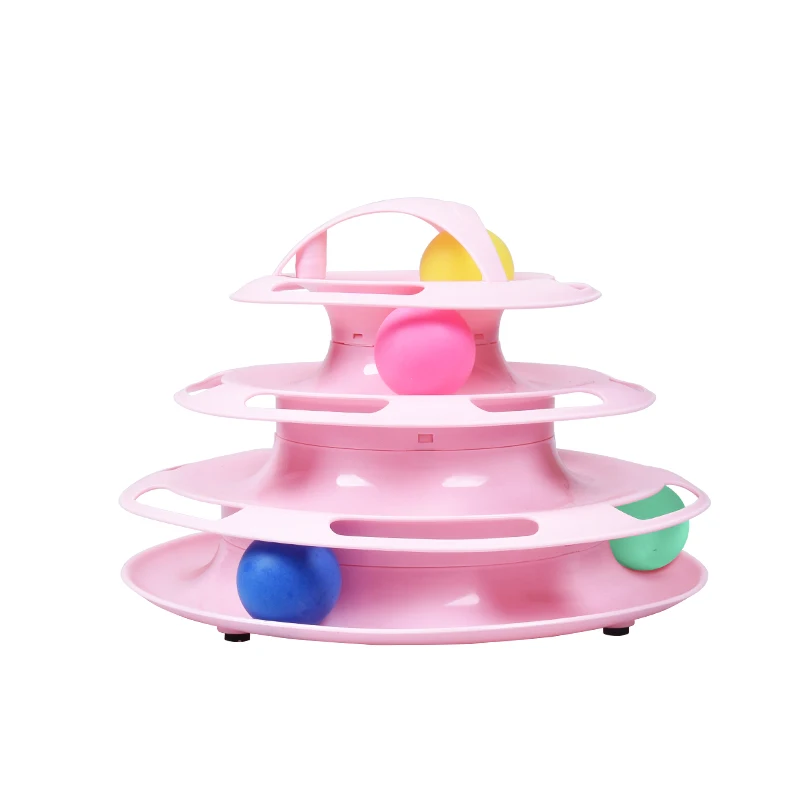 Забавные игрушки для животных Кот Сумасшедший диск с шариком Интерактивная