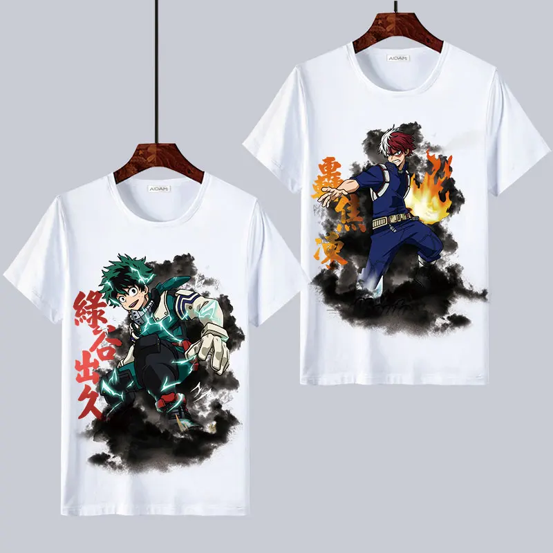 Футболка для косплея из японского аниме Моя геройская Академия топ Deku Midoriya Izuku