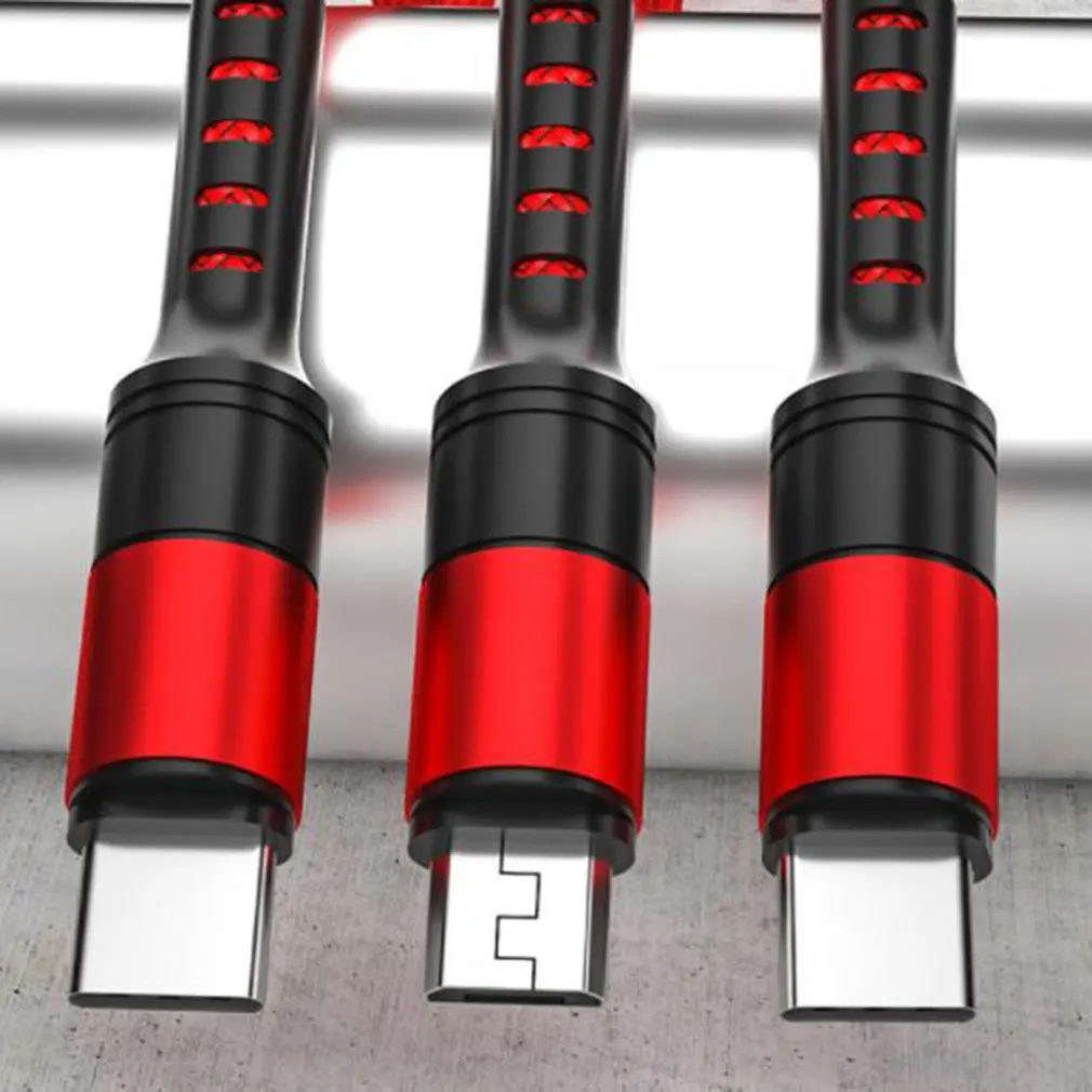 USB-кабель 3 в 1 для передачи данных и быстрой зарядки 40 Вт | Электроника