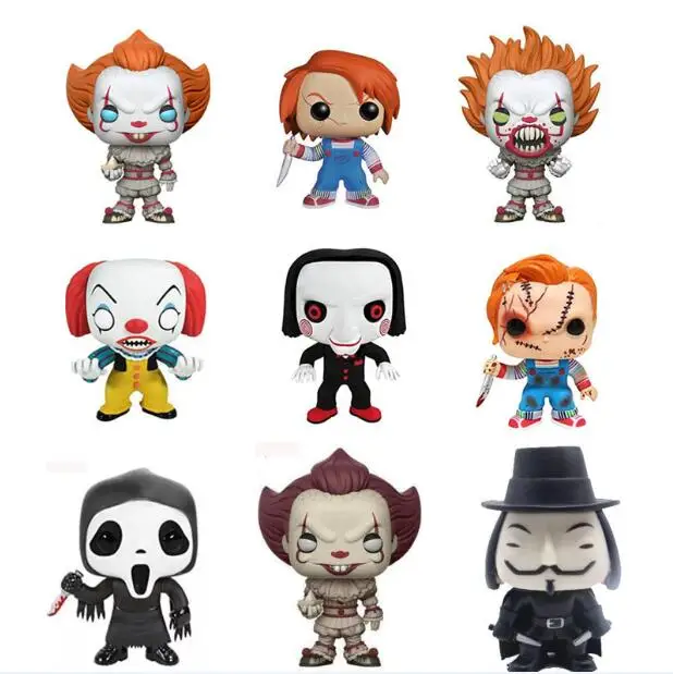 Оригинальная фигурка клоуна Funko POP из фильма стивен кинг виниловая экшн