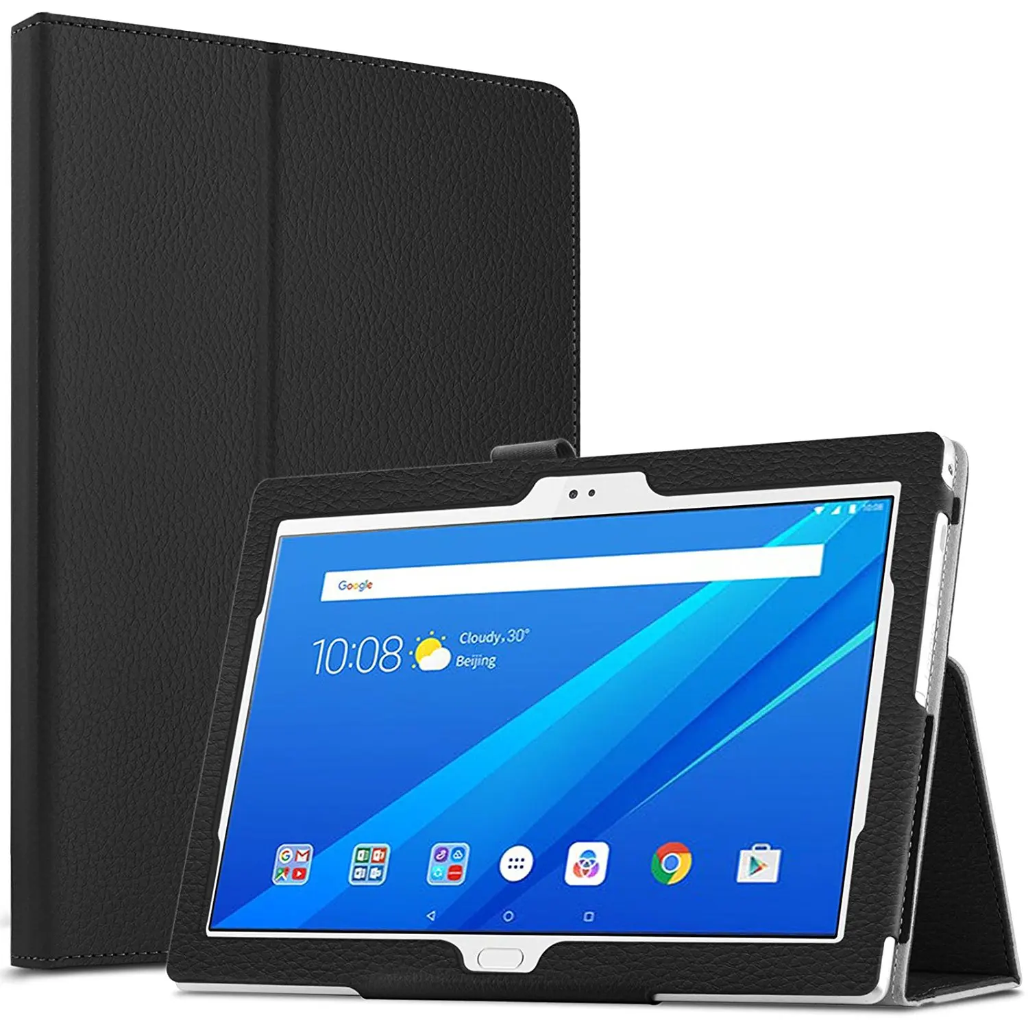 Тонкий раскладной чехол книжка из искусственной кожи для Lenovo Tab4 10 TAB 4 ТБ X304F TB X304N