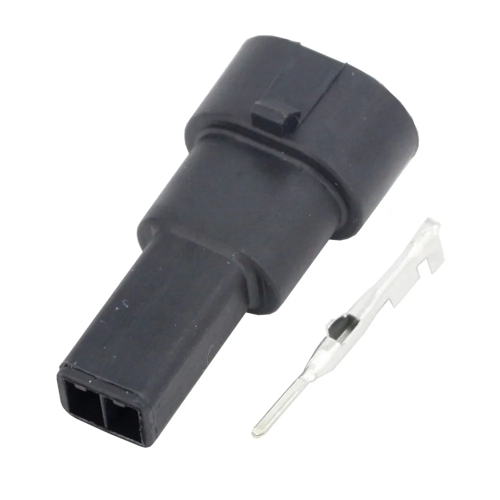 2 Pin куртка автомобильные Водонепроницаемый разъем автомобильного Сенсор с