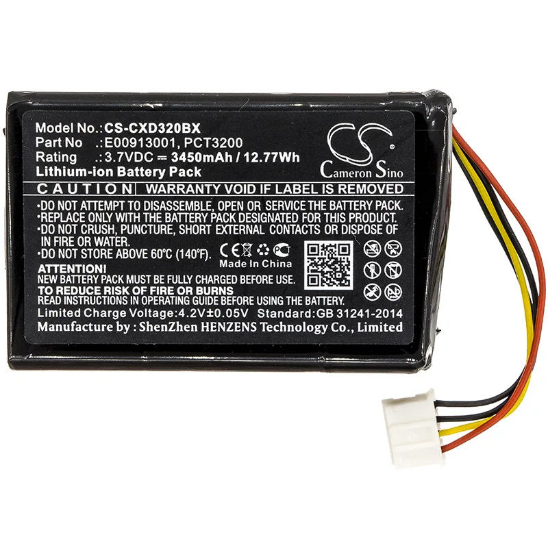 

Cameron Sino 3450 мАч аккумулятор C-One e-ID,E00913001,PCT3200