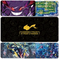 new 2021 anime pokemon mouse pad pikachu gengar ash ketchum cartoon figure picturedesk padmouse keyboard mouse rubber pad