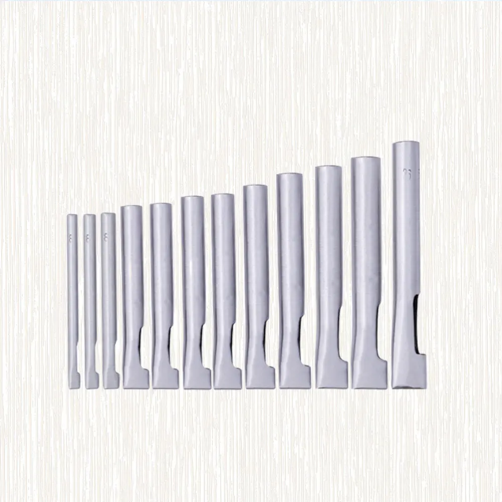 

12 Pcs Punch Cutter Lightweight Oval Professional Leather Hole Cutter Hollow Punch DIY Crafts for Friends