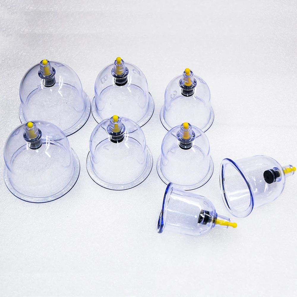 Большая скидка 8 банок медицинские банки для терапии тела Набор чашек