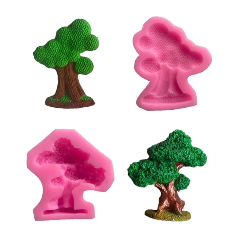

Силиконовая форма в форме карликовой сосны, помадка, искусственное мыло ручной работы, фотоформа