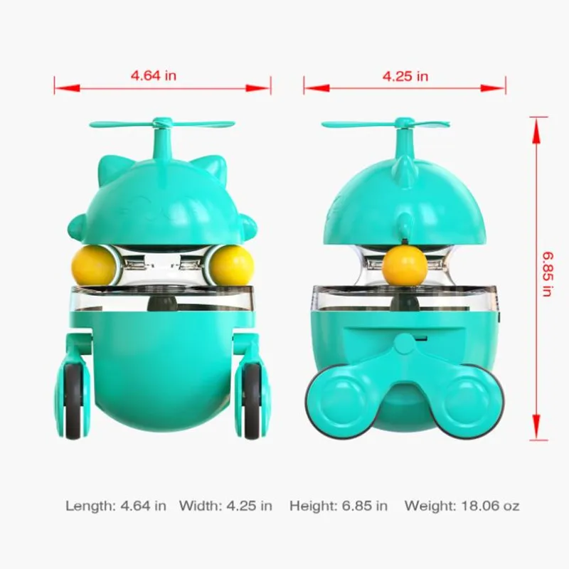 Интерактивная игрушка для кошек IQ терапии шар неваляшка проигрыватель Еда мяч