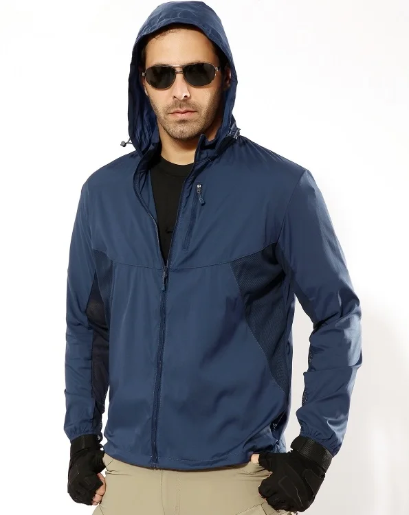 Тактическая летняя уличная Солнцезащитная одежда с защитой от УФ-лучей Мужская