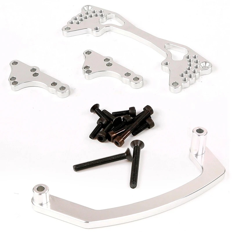 2 комплекта детали для автомобиля RC: 1 комплект ЧПУ Металлический регулируемый