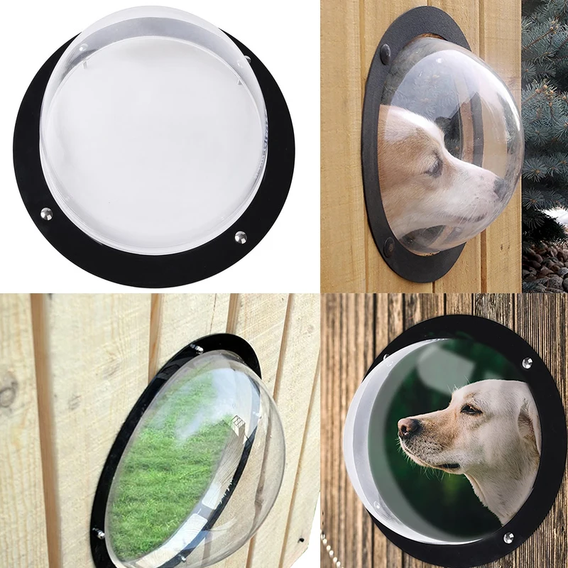 

Dog Window Cat Fence Window For Backyard Fence Transparent Pet Fence Window Pet Cat Door Acrylic Windows For Cats And Dogs