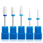 Аксессуар LadyMisty для электрической дрели, аксессуары для маникюра, керамические фрезы, пилка для ногтей, инструмент для маникюрного салона