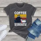 Забавные черные хлопковые футболки с изображением пивного кота, женская одежда, летние женские рубашки с рисунком убийцы и неправильного рисунка, Модные топы для девочек, повседневные блузки