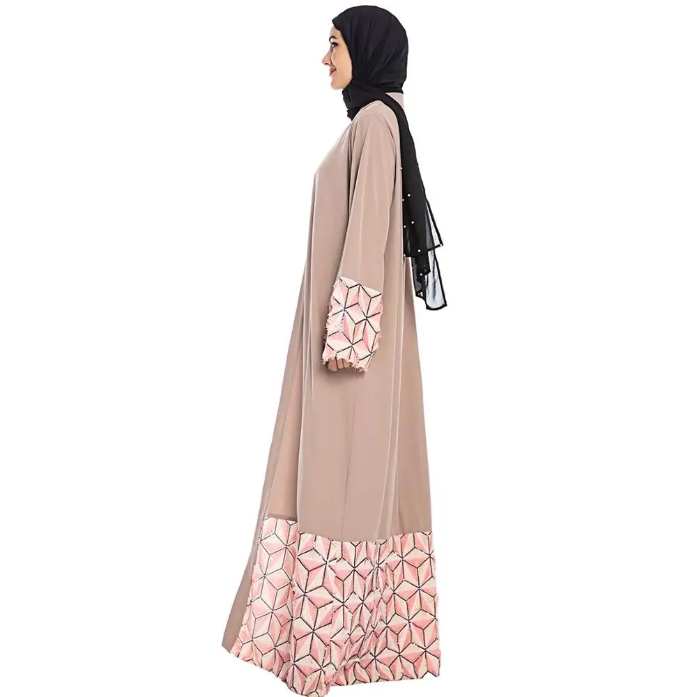 Abaya турецкий кафтан марокканский модный простой мусульманский Повседневный