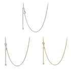 Ожерелье женское из серебра 925 пробы под розовое золото