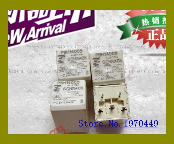 PBH14009 9VDC 6A/250VAC|Реле| |