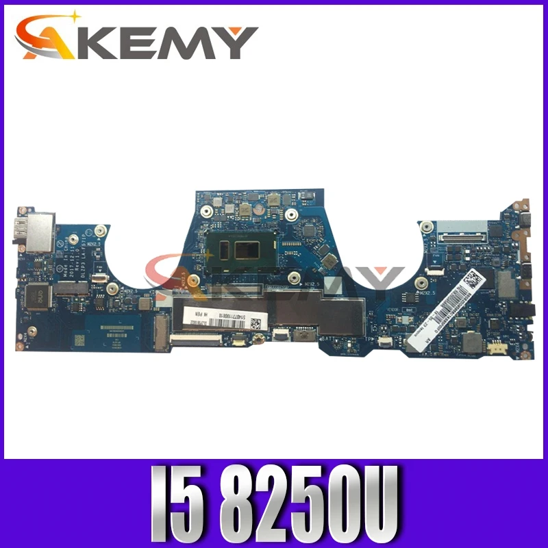 

Akemy DLZP3 LA-F571P For Lenovo YOGA 730-13IKB Notebook Motherboard CPU I5 8250U 8G RAM 100% Test Work