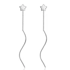 Женские серьги-кисточки, висячие серьги-подвески со звездами и волнами, ювелирные изделия в подарок