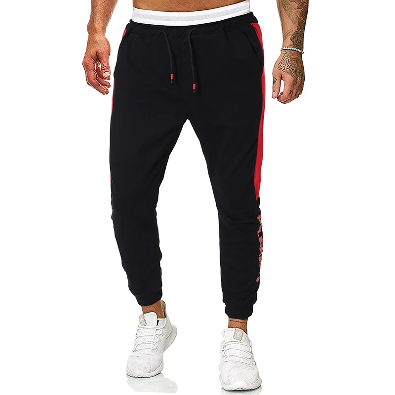 style 4-black 01 Adisputent, осенние мужские брюки, бодибилдинг, уличная одежда, спортивные штаны, спортивные штаны для бега, спортивные мужские одноцветные штаны на молнии - Цвет: style 4-black 01