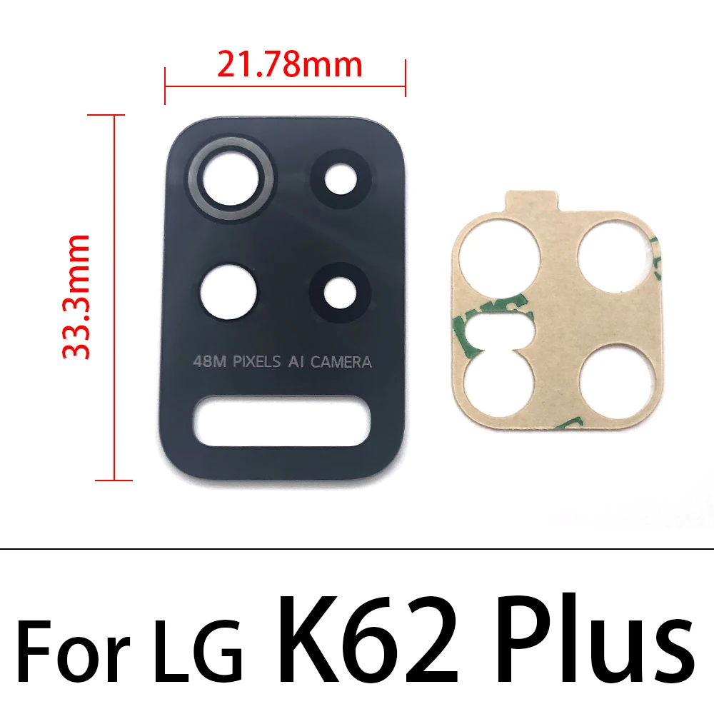 Новинка запасные части для заднего объектива камеры LG V20 K51 K62 Plus|rear camera lens|rear back