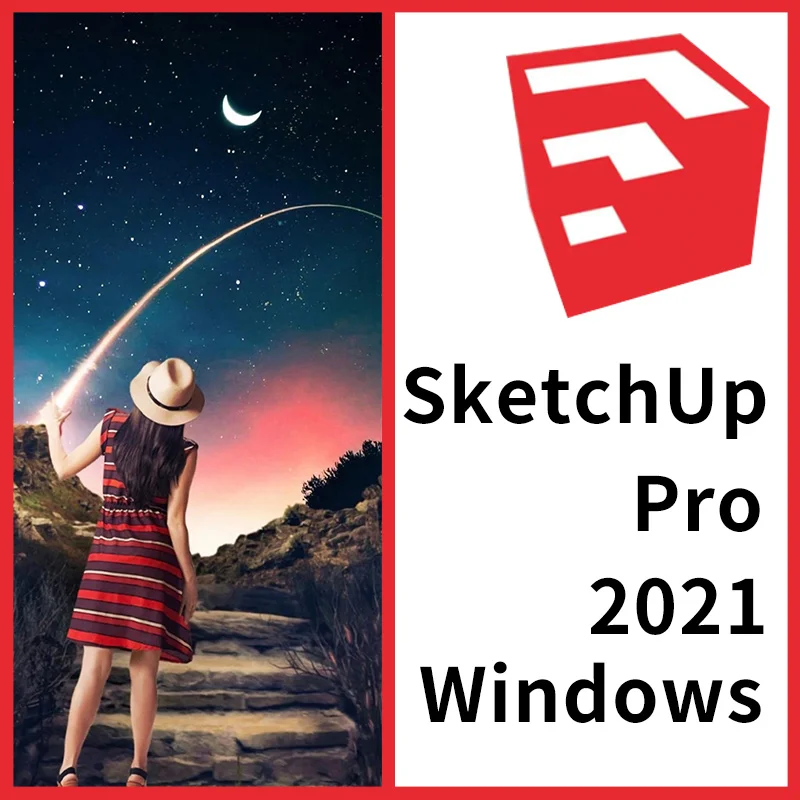 

SketchUp professional 2021 genuine active is suitable for windows and MAC installation and can be used for life