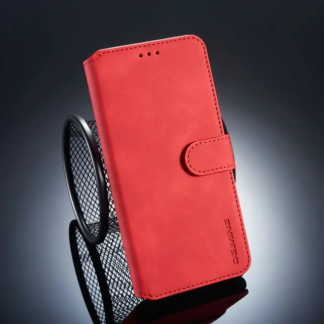 Красный Для Xiaomi mi 9 T чехол Xiaomi mi Note 10 CC9 Pro чехол Роскошный кожаный флип Funda Xiaomi mi 9 SE чехол mi 9 T Pro 9 T противоударный чехол - Цвет: Красный