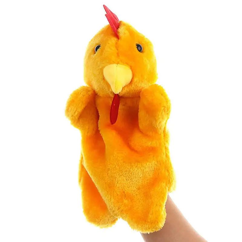 1 шт. плюшевые куклы с мультяшными животными милая ручная кукла сценическая