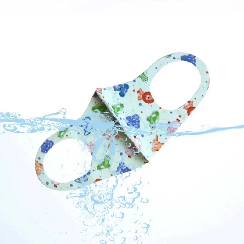 Детская губчатая маска для рта хлопковые детские маски лица с рисунком шелковая