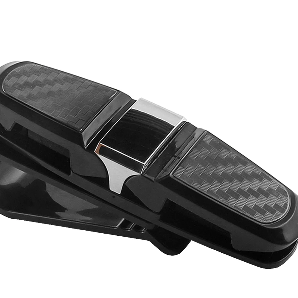 Автомобильный держатель для солнцезащитных очков с защитной губкой