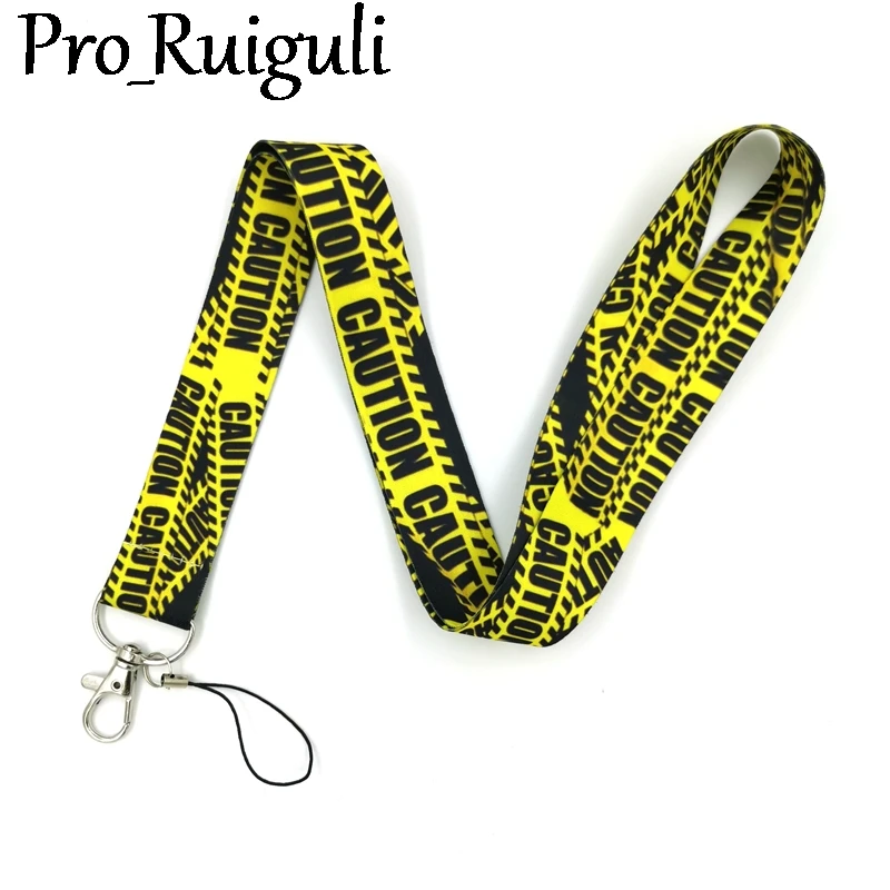 Предупреждающие знаки предупреждения шейный ремешок брелок мобильный телефон